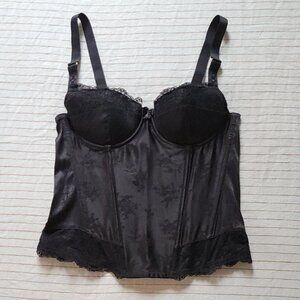 H&M padded (removable) underwire Corset bustier size S cup B
